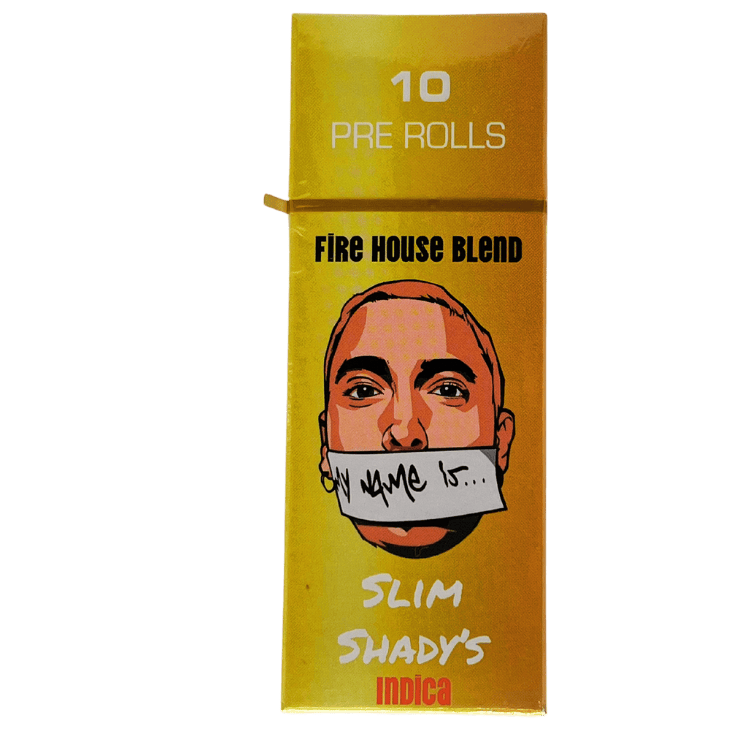 SLIM SHADY'S Pre rolls (Indica)