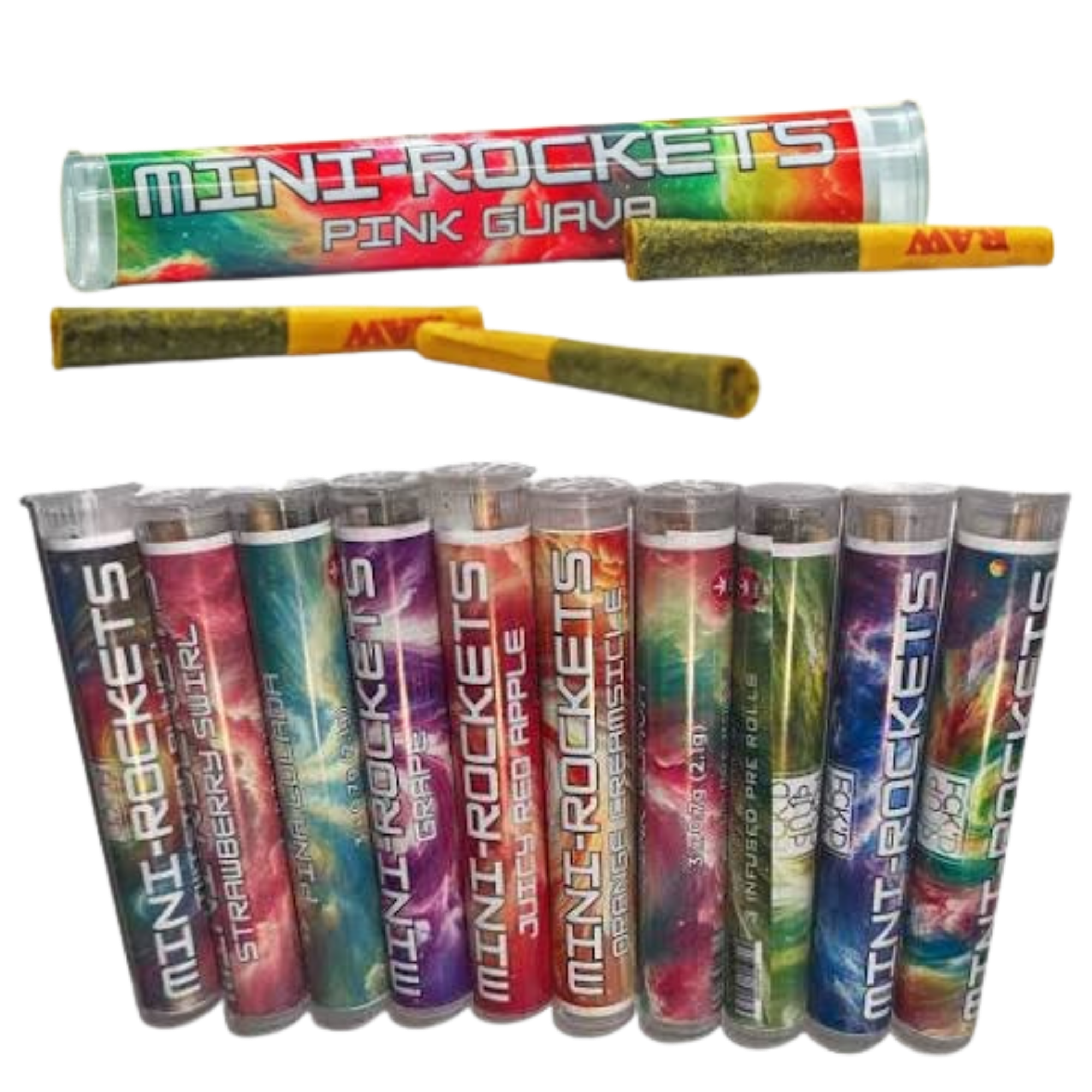Mini Rockets 3 Premium Infused Pre Rolls