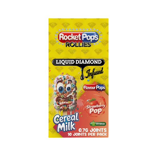 Rocket Pops Rollies - Liquid Diamond Infused Cereal Milk (Hybrid)